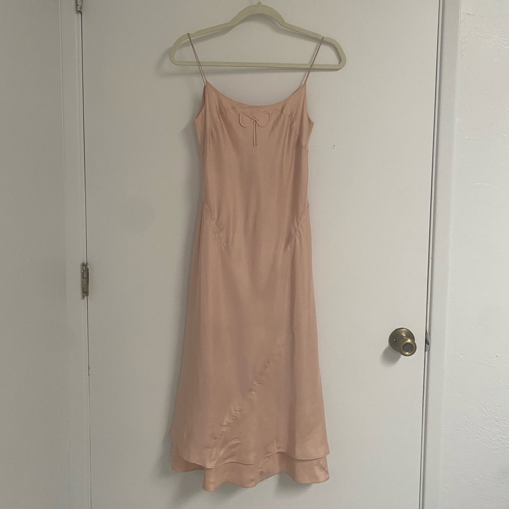 Marc Jacobs Blush Pink Silk Dress